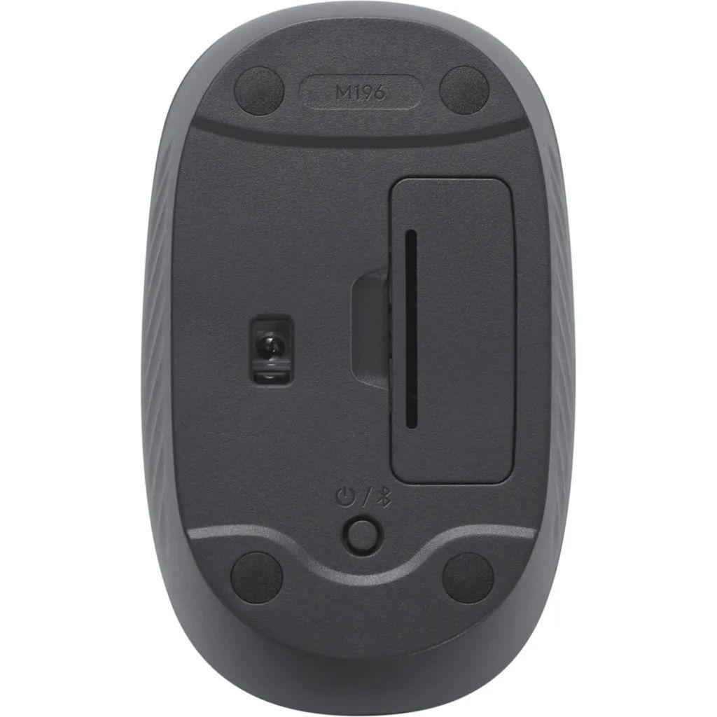 Mouse Inalambrico Bluetooth Logitech M196 Grafito-3