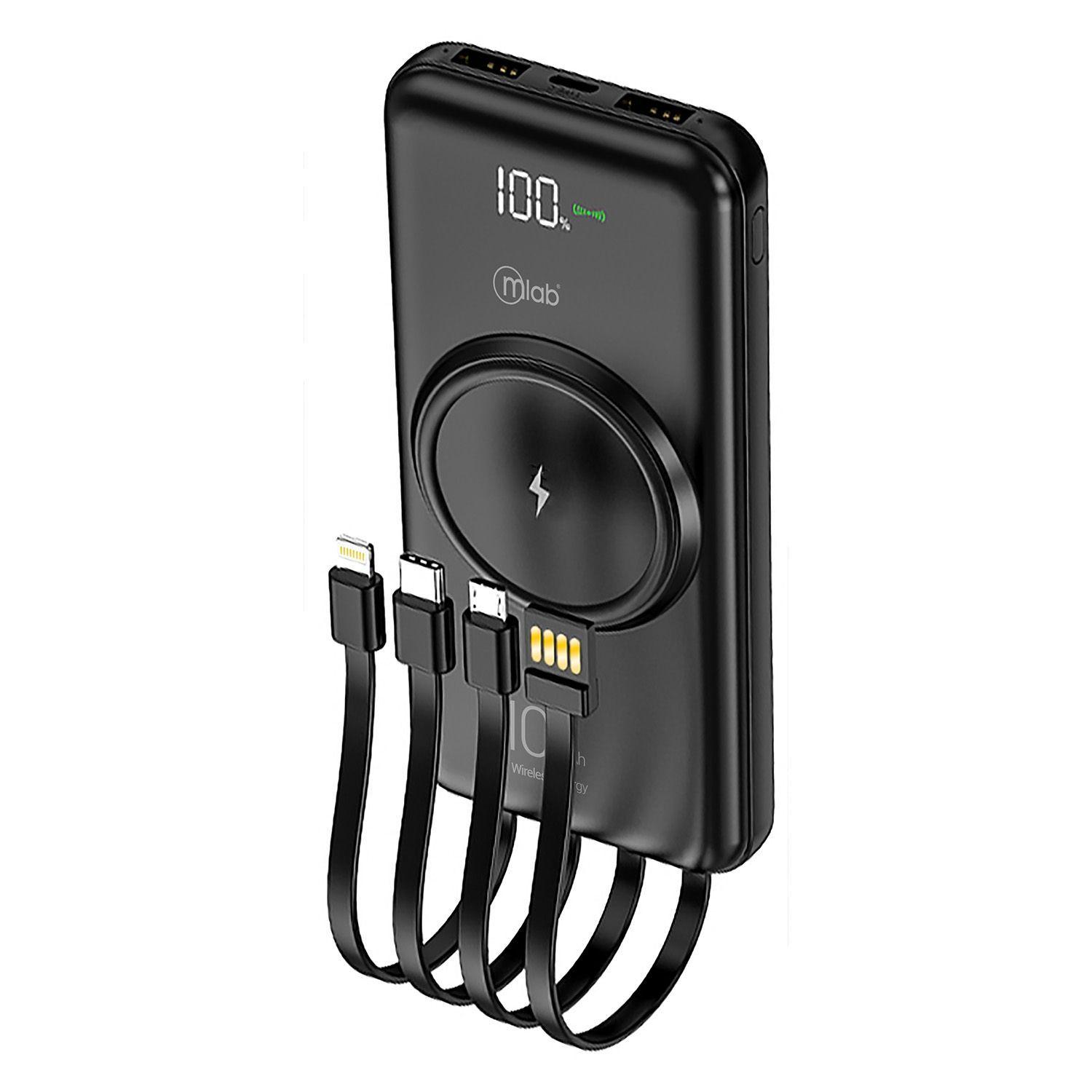 Power Bank Inalambrico Bateria Externa 10000Mah Mlab-0