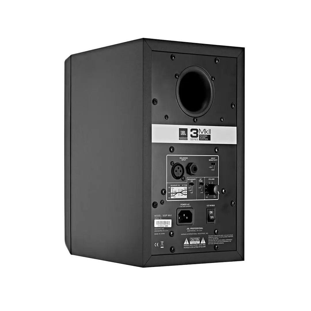 Monitor JBL 305p Mkii De Estudio Bi-amplificado 5 Pulgadas-2