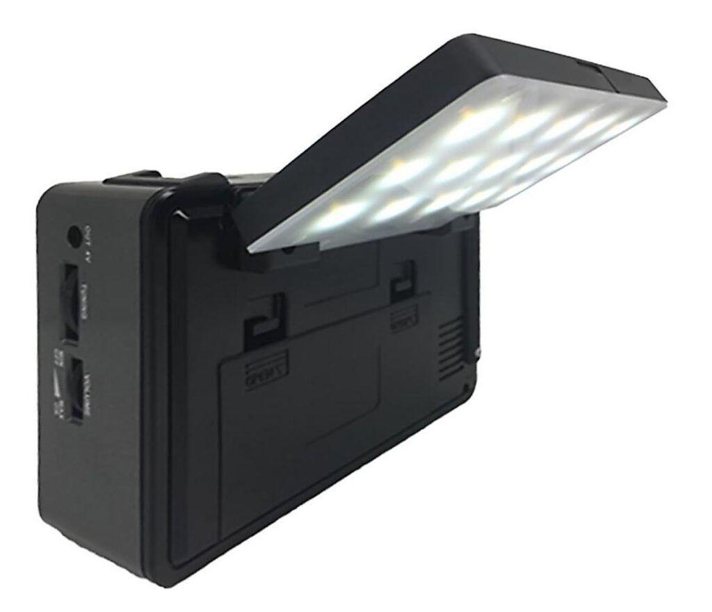 Radio Solar Recargable IRT Con Lampara Bluetooth, USB-5