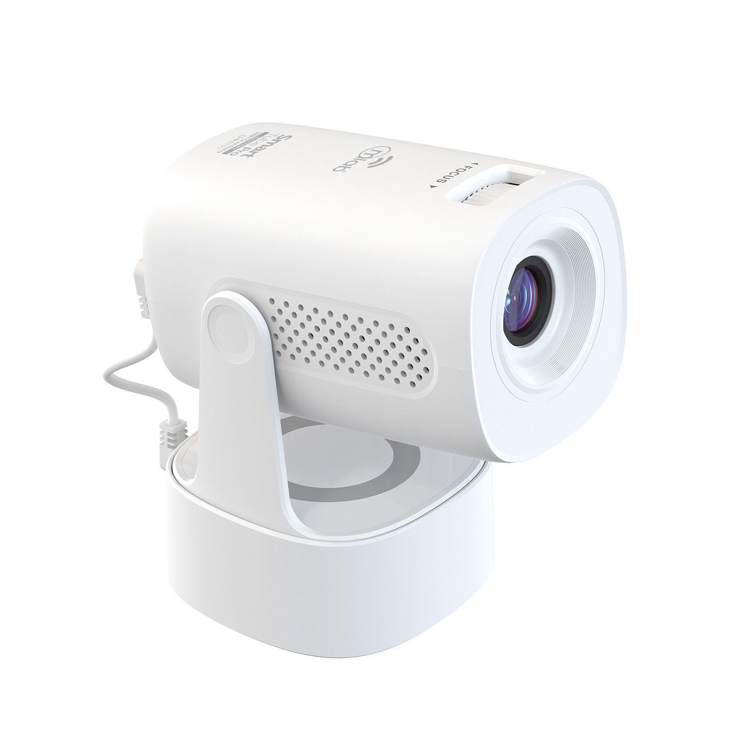 Proyector Mlab Smart Tube WiFi Recargable Dual Band 1080P Con Bolso 9711-2