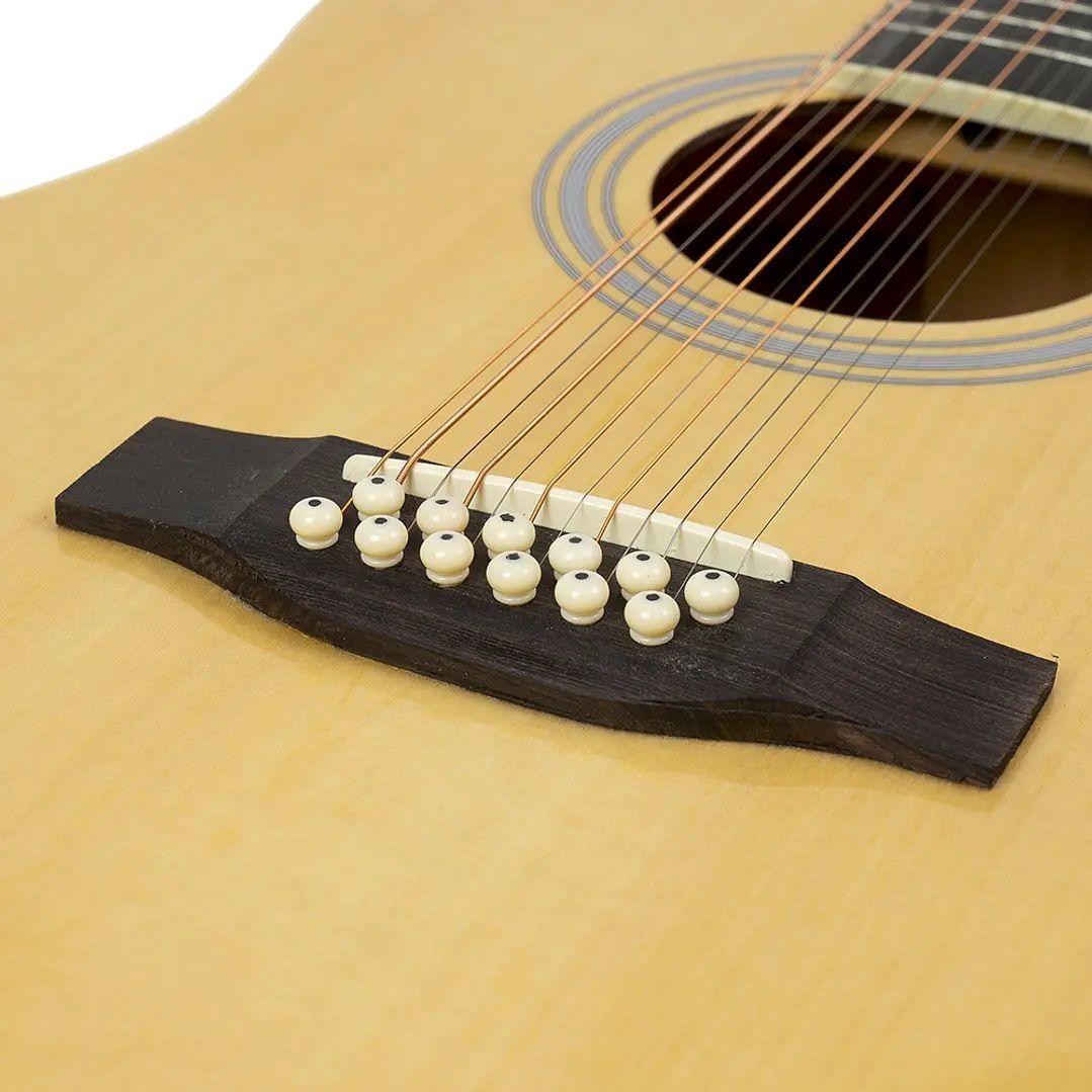 Guitarra Electroacustica 12 Cuerdas Cutway Epic 41 Pulgadas-4