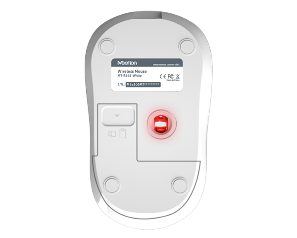 R545, Mouse De Oficina Inalámbrico, Rosado MEETION-2