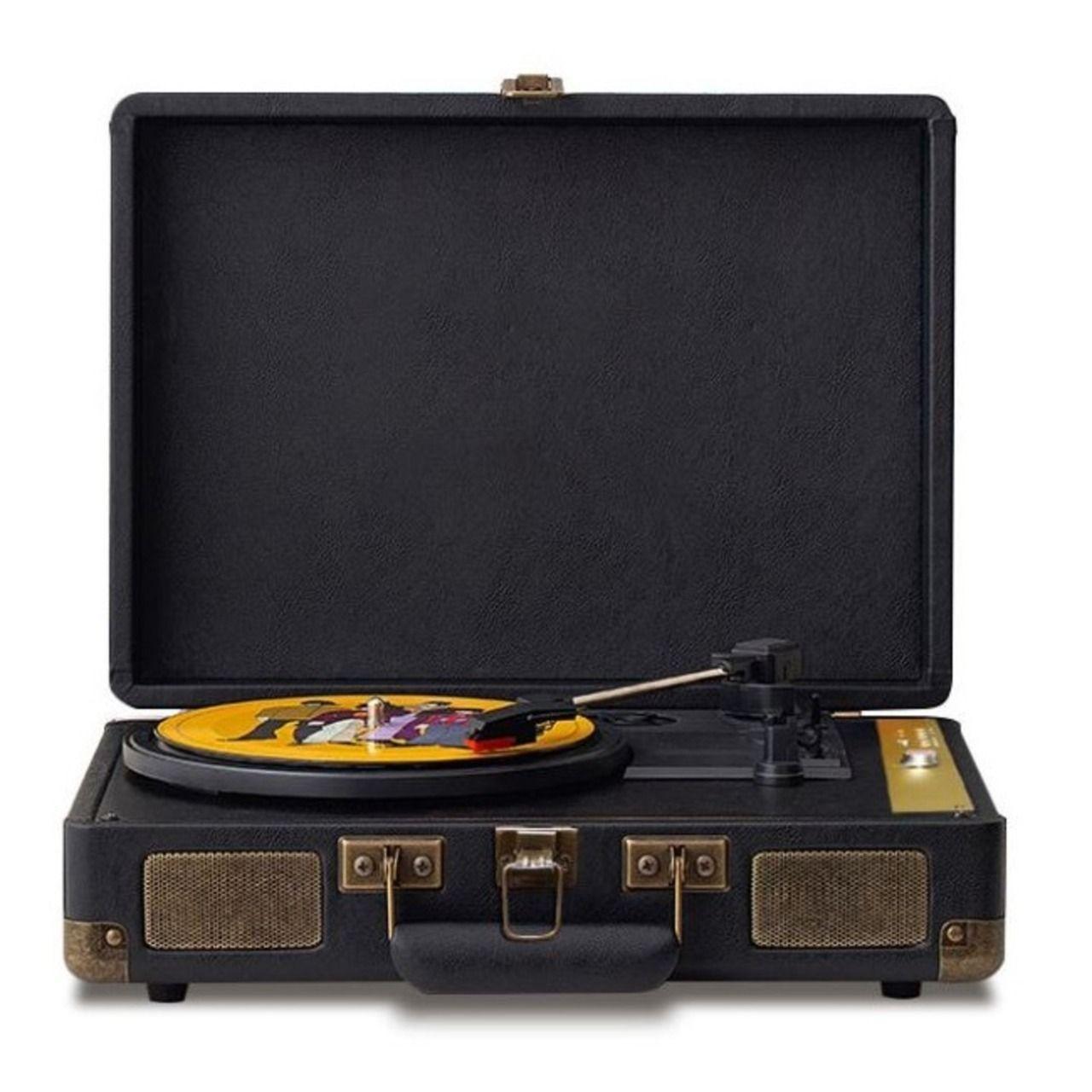 Tornamesa Tocadiscos De Vinilo Hyundai PO-JJ01 Bluetooth-0