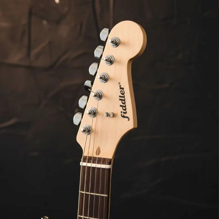 Pack Guitarra Electrica Fiddler FD CGA05B Con Amplificador 10W Funda y Afinador-2