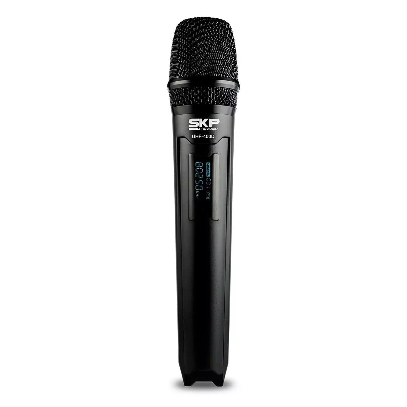Set De Microfonos Inalambricos Vocal Cintillo y Lavalier SKP UHF 400D-3