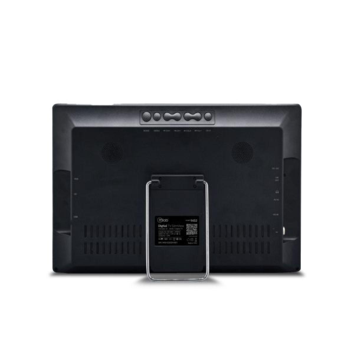 Televisor Portatil 14 Pulgadas Color Señal Digital Recargable Mlab 9452-3