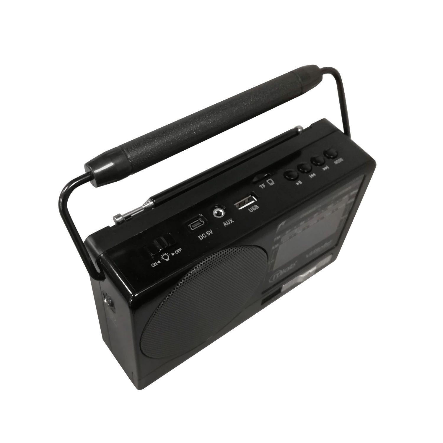Radio Portatil Retro AM/FM Bluetooth Mlab Recargable-3
