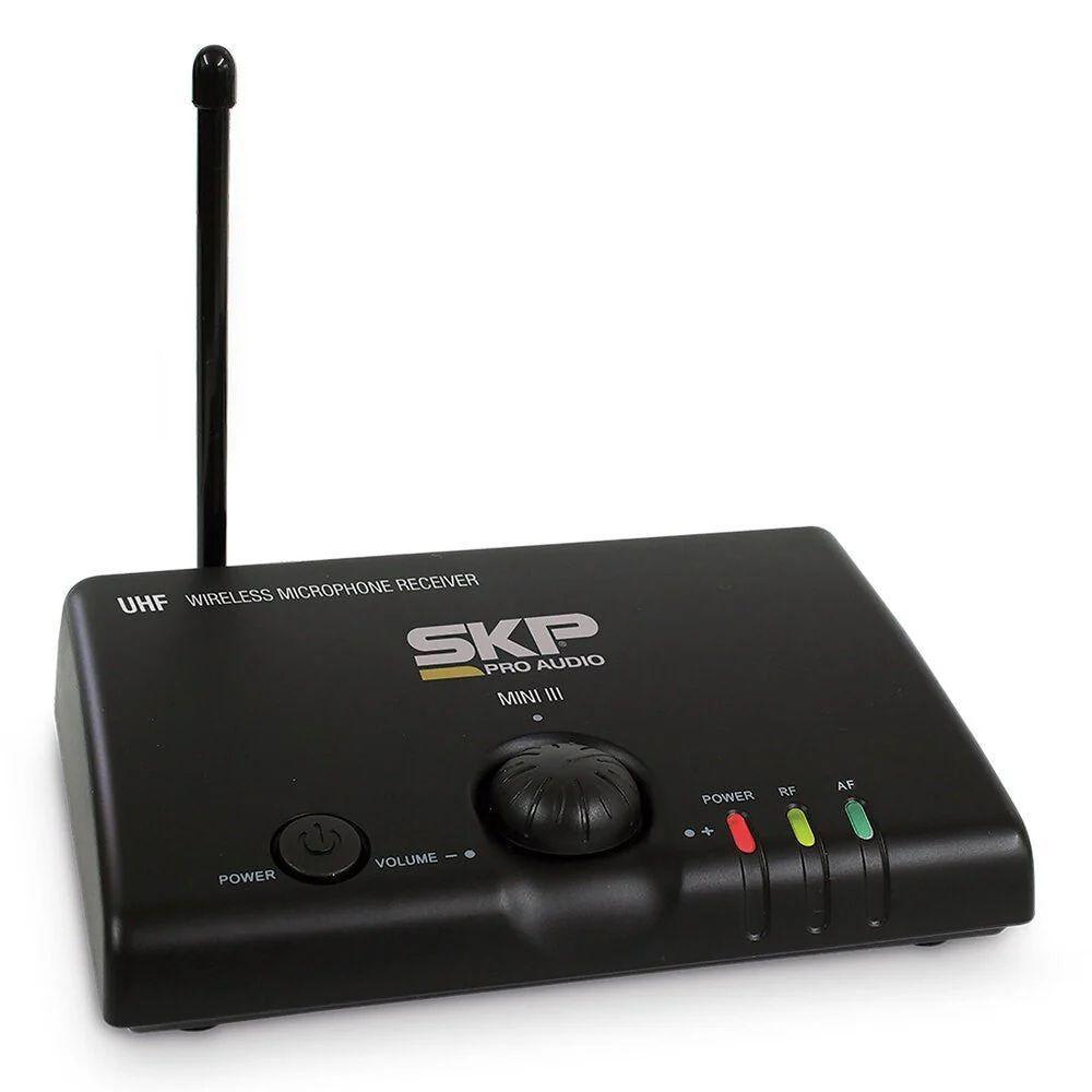 Microfono Inalambrico SKP Mini III Lavalier Solapa-2