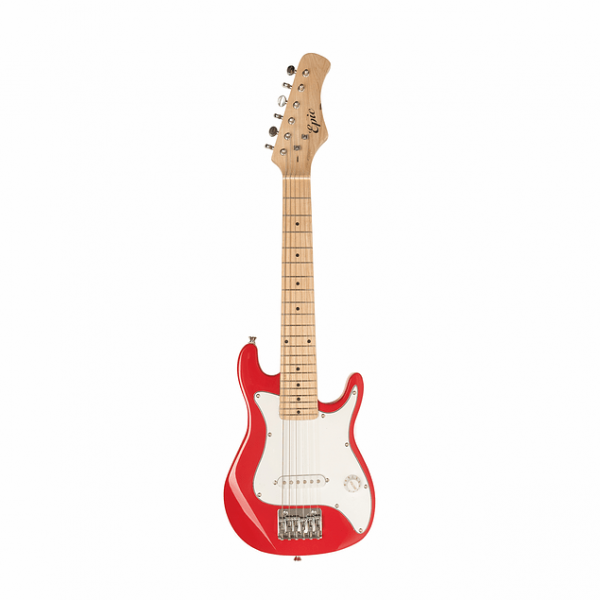 Pack Guitarra Eléctrica Niños Con Amplificador 2W Epic Roja-0