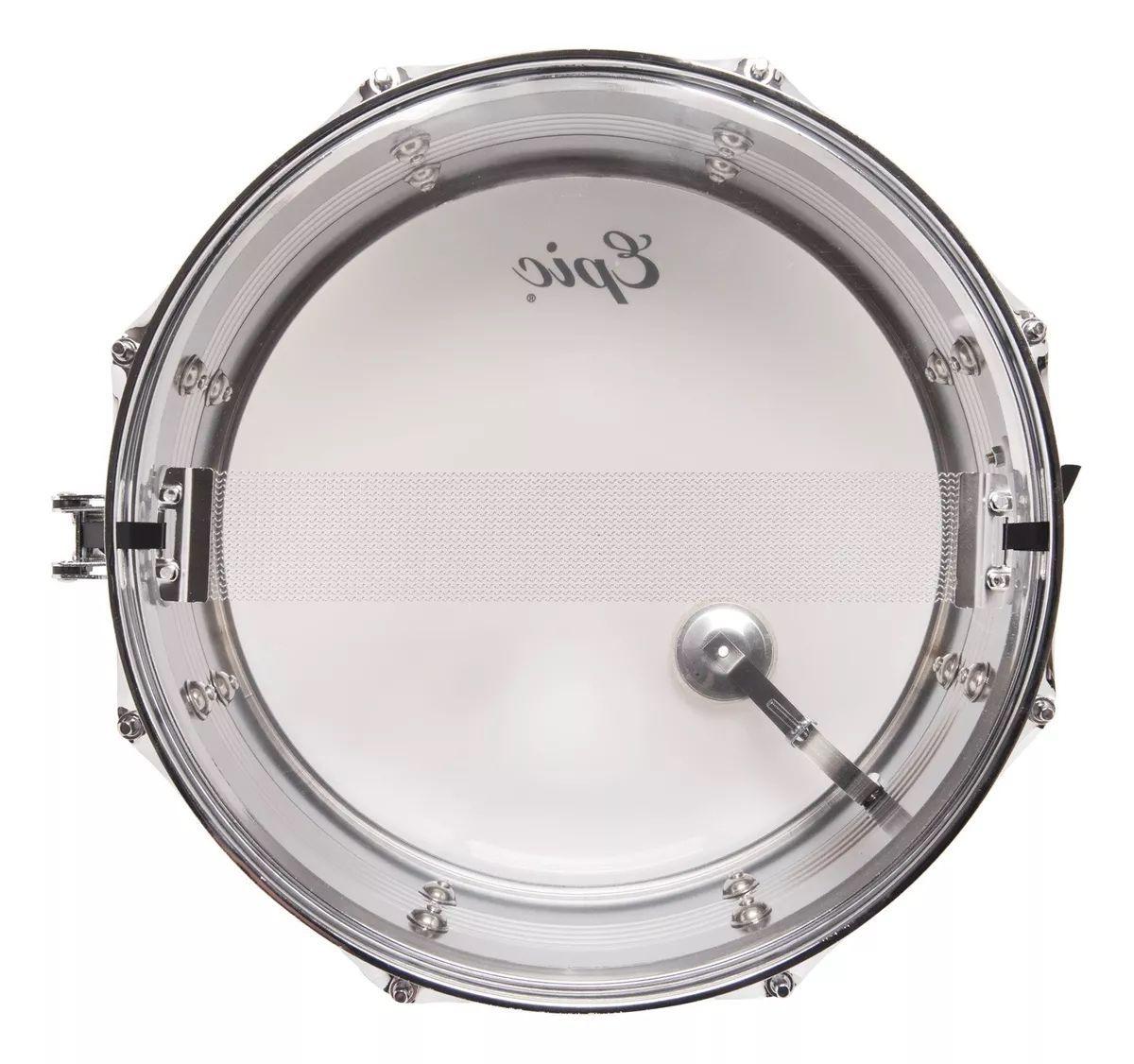 Caja De Banda 14 Pulgadas Epic con Baquetas y Correa-2