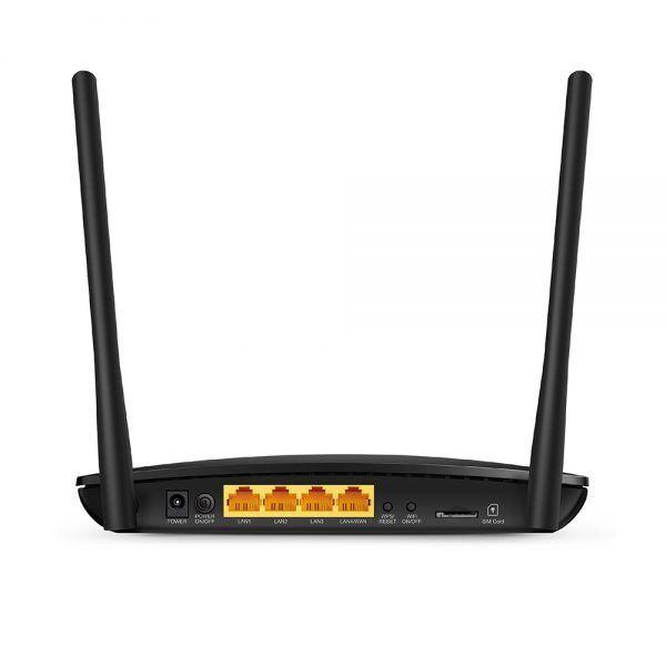 Router 4G LTE Inalámbrico N a 300Mbps Tp-Link TL-MR6400-2