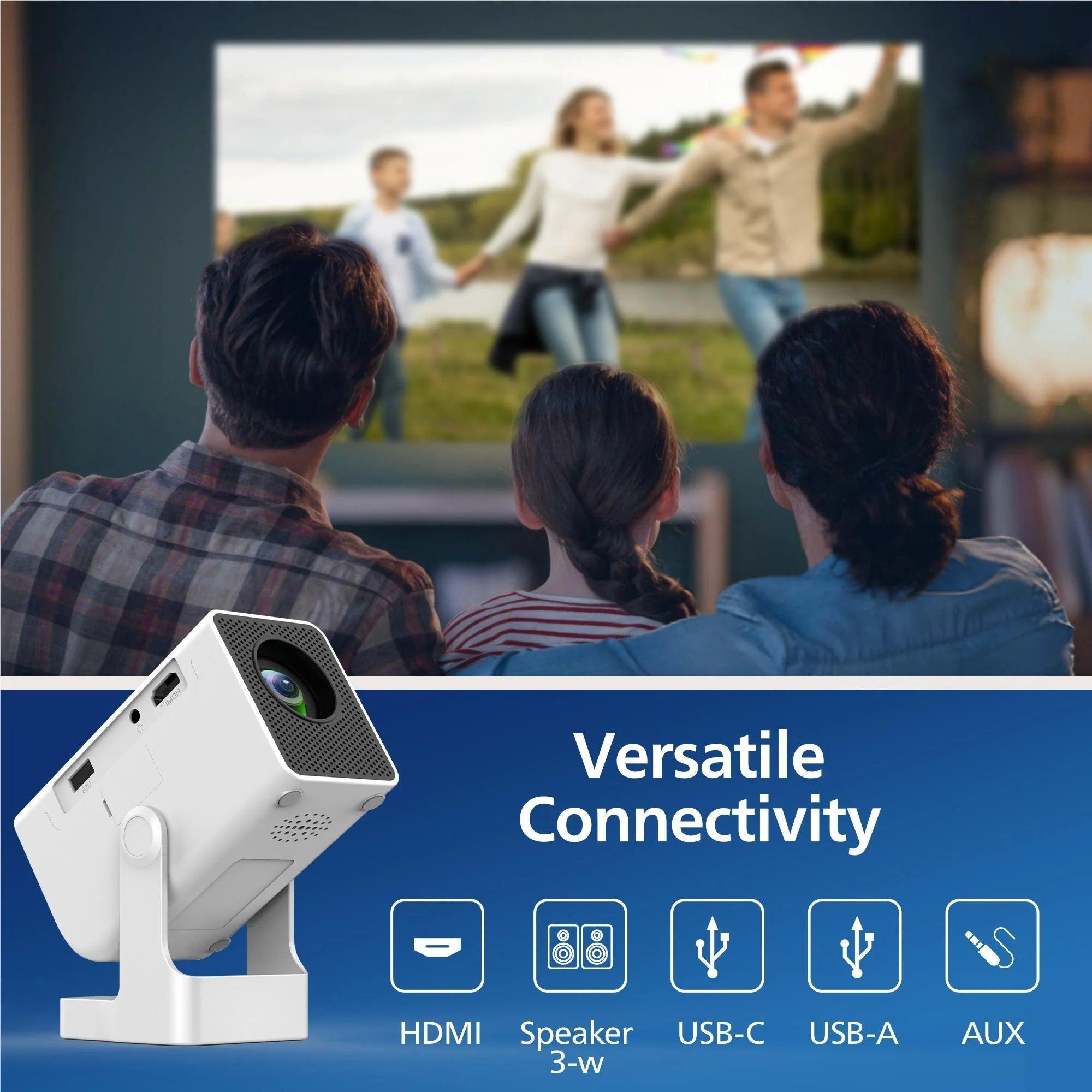 Proyector Portatil Philips Neopix 140 WiFi Dual Band 150 Ansi Lumenes-4