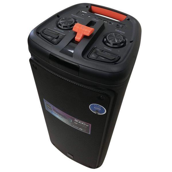 Parlante Bafle Karaoke Doble 15 Pulgadas Flaming Dance Mlab 80W RMS 8000W PMPO-1