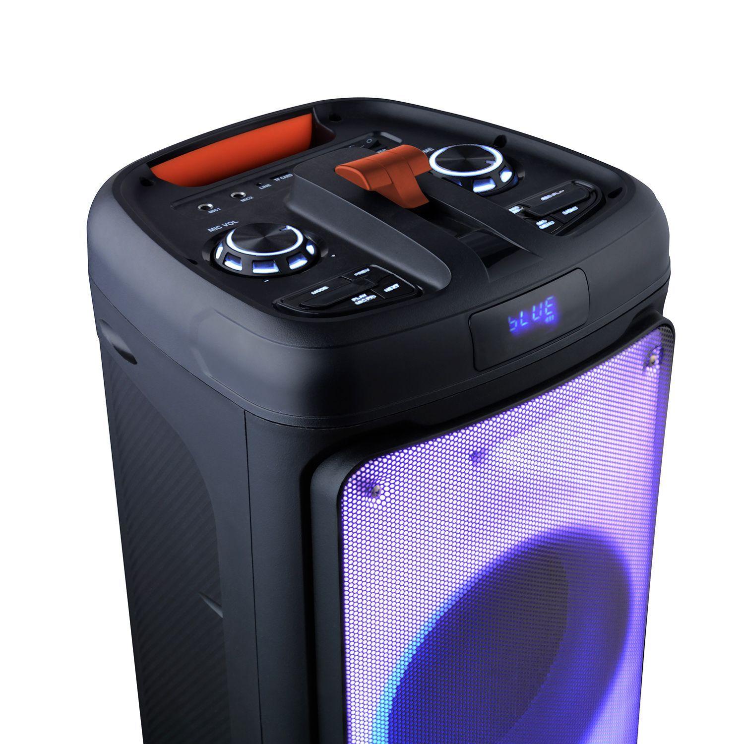 Parlante Bafle Karaoke Doble 15 Pulgadas Flaming Dance Mlab 80W RMS 8000W PMPO-6