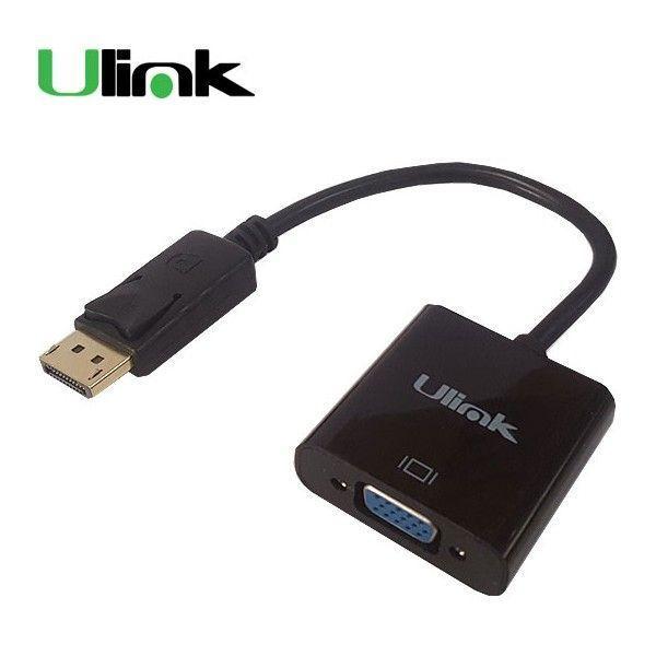 Ulink Adaptador De Video Display Port Macho A Vga Hembra -1