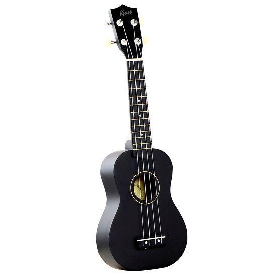 Ukelele Kauai Soprano Negro Sonnet 21 Pulgadas-0