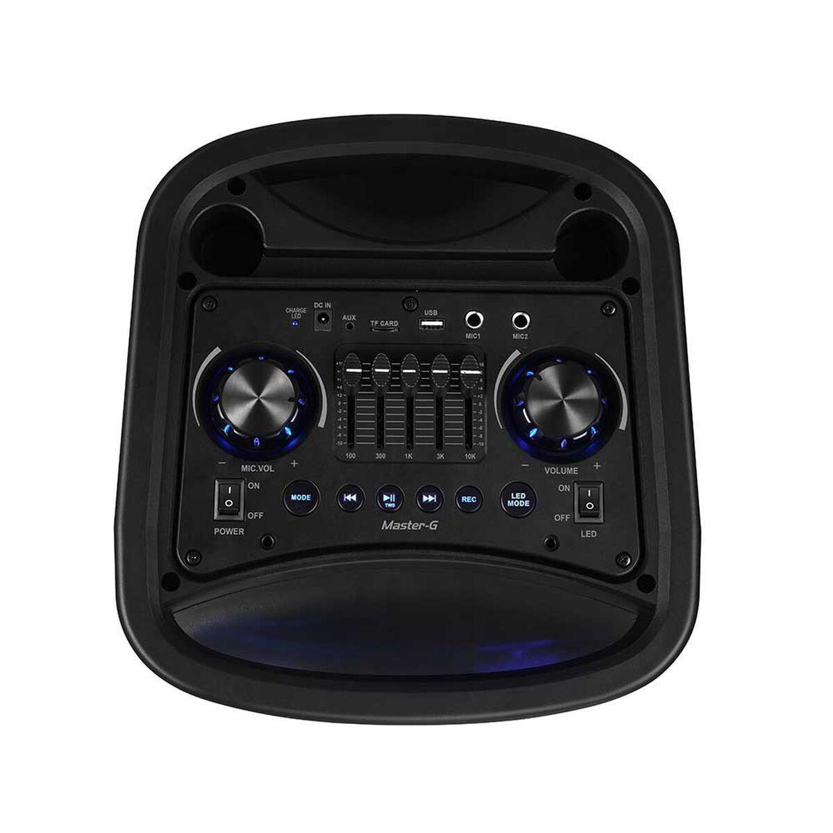 Parlante Blueooth Karaoke MG Phantom 8Pulgadas x2 60W TWS Radio Bater a Recargable Master G-1