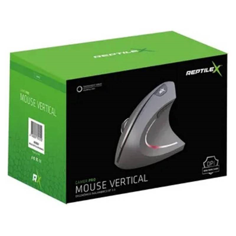 Mouse Ergonometrico Vertical Bluetooth Reptile X RX0053-1