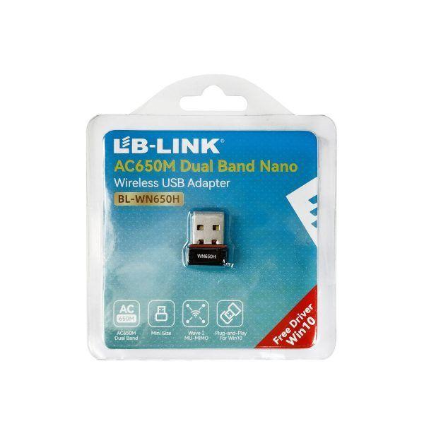 Adaptador USB WIFI AC650 MU-MIMO Dual Band 650MBPS / BL-WN650H LB-Link-3