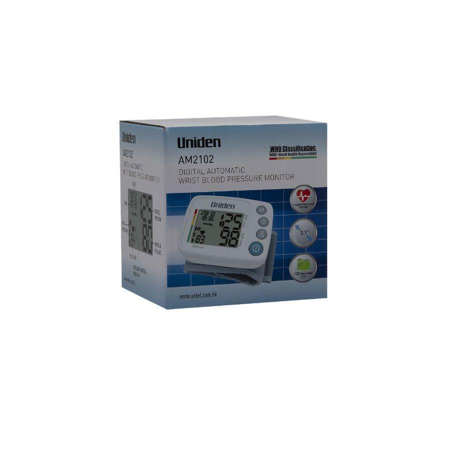 Medidor De Presión Arterial De Muñeca Uniden AM210-2