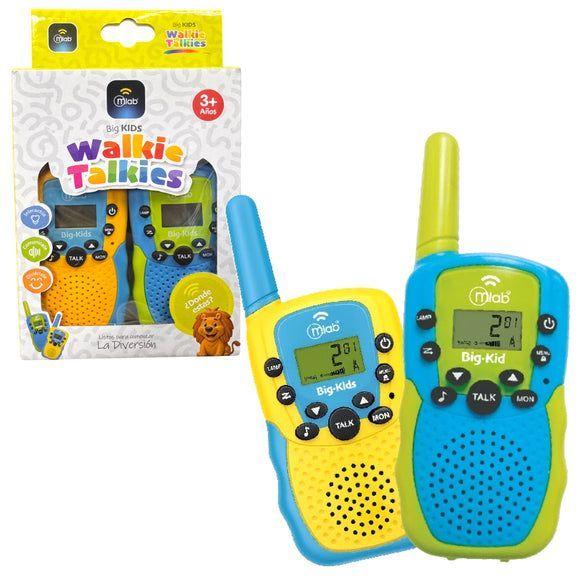 Walkie Takies Big Kids Para Ni os 22 Canales Set 2 Unidades Mlab-1