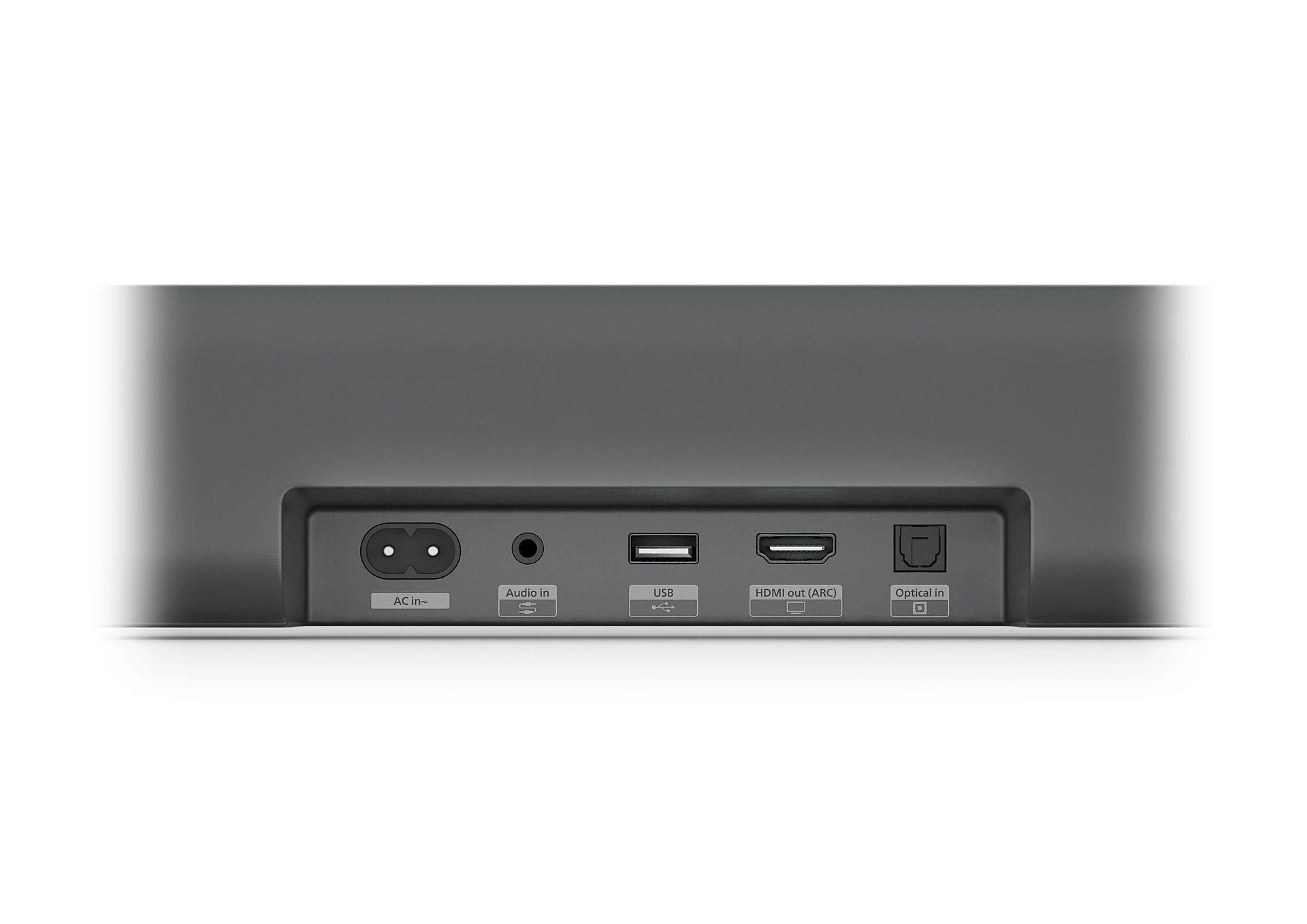 Parlante Sounbar 2 1 Con Subwoofer Inalambrico Philips TAB5309-5