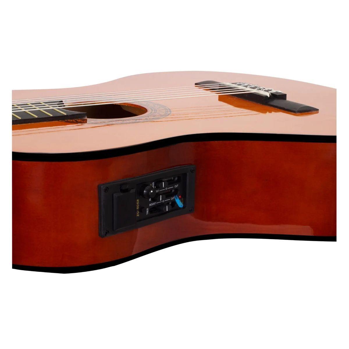 Guitarra Electroacustica Mercury Con Funda Mean1-1