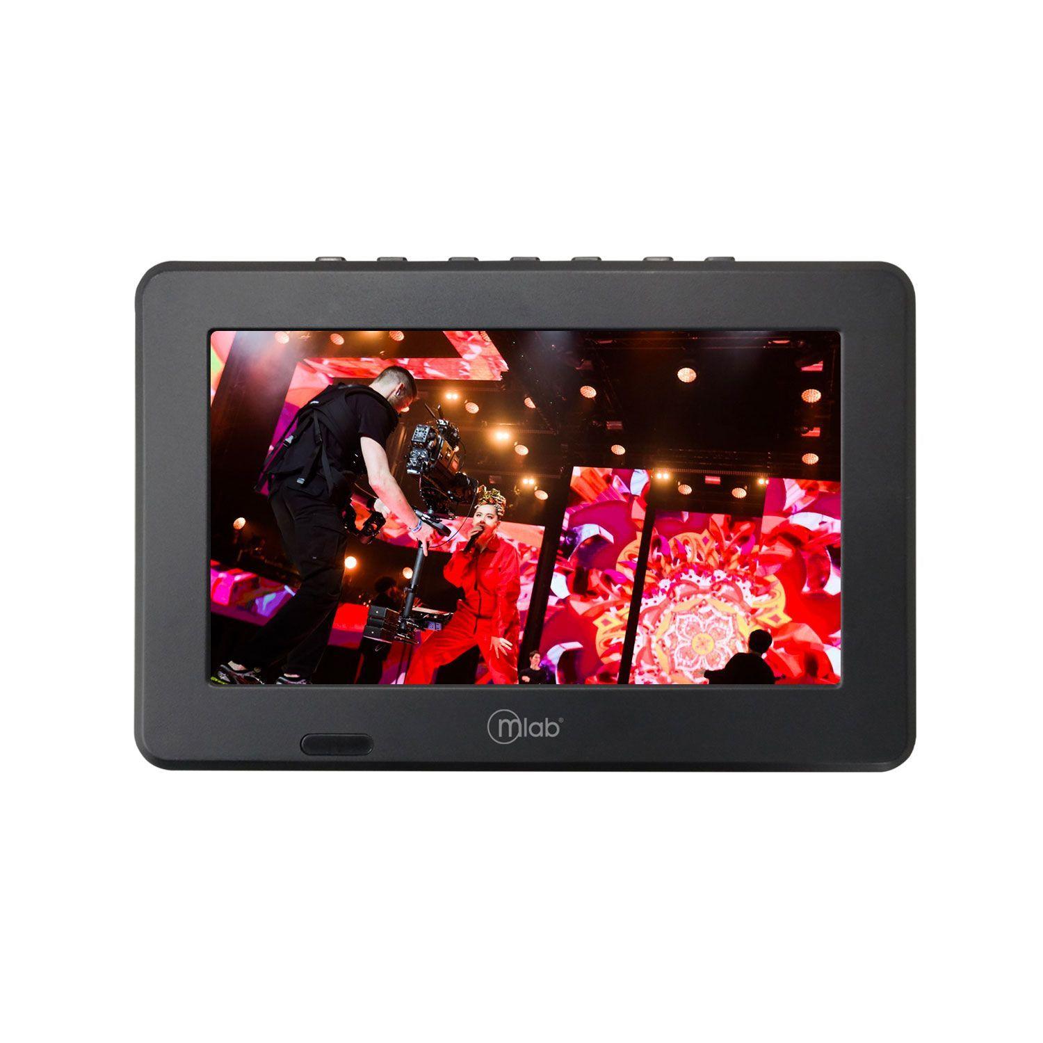 Televisor Color Digital Portatil 7 Pulgadas Mlab Recargable-2