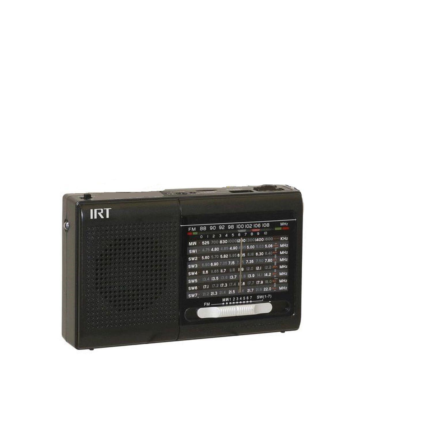 Radio Portatil AM/FM IRT RP9B01N Recargable-1