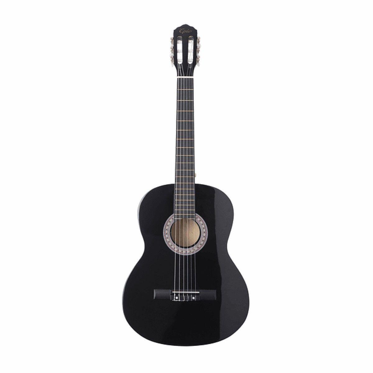 Guitarra Clásica Natural 39 Pulgadas Epic Con Funda-0