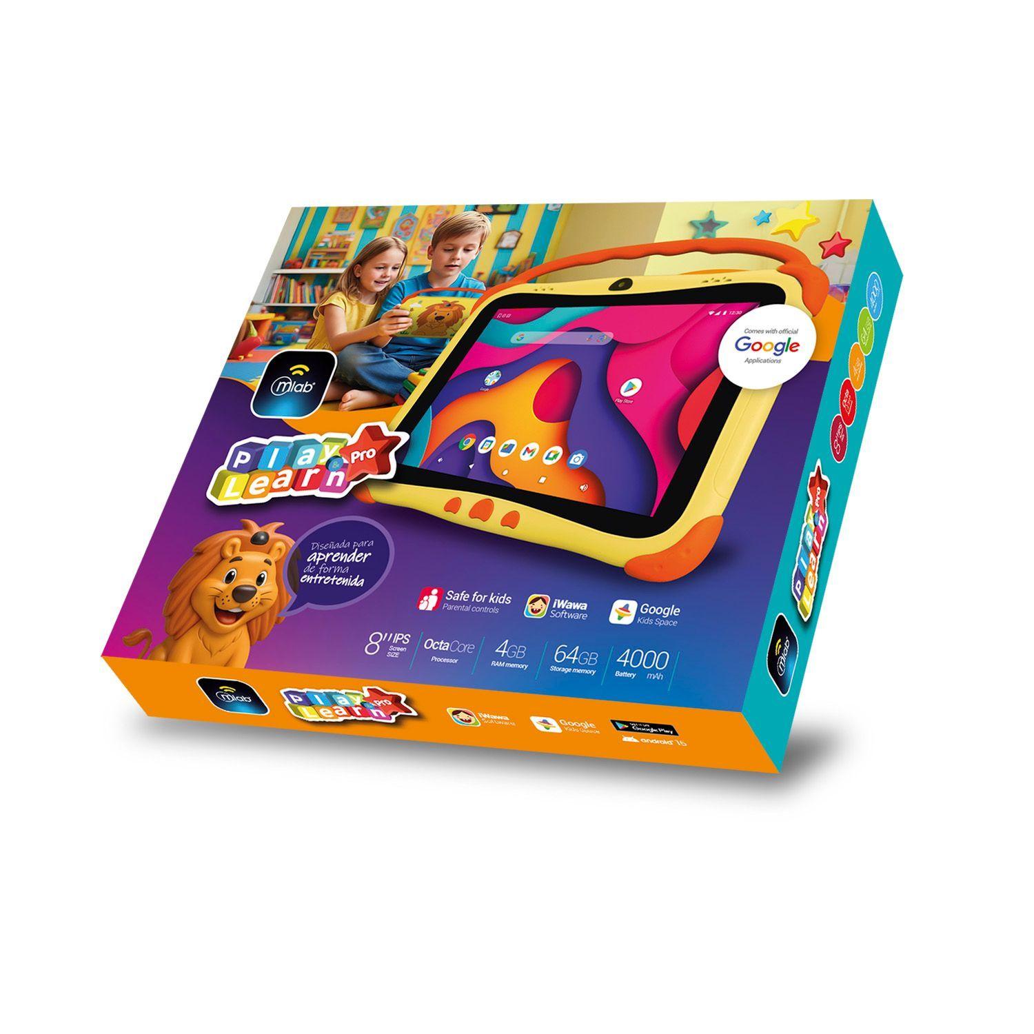 Tablet Play Learn Pro Octa Core 8 Pulgadas 64GB Mlab 9593-5