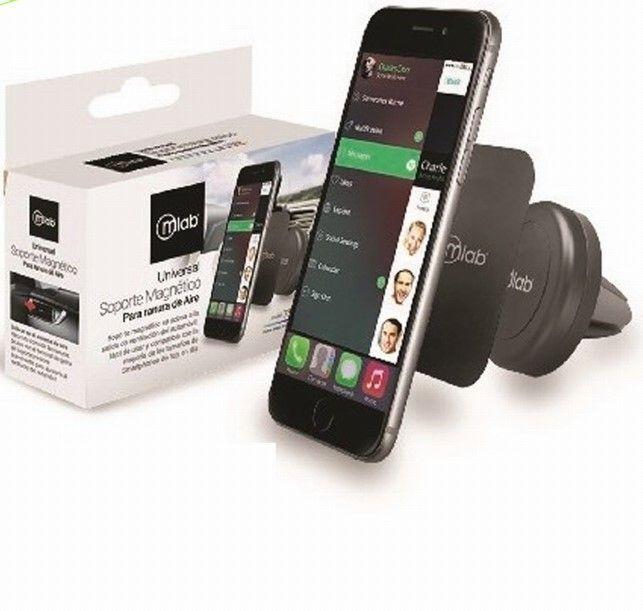 Soporte Celular Magnético Para Rejilla De Ventilación Auto 7550 Mlab-1