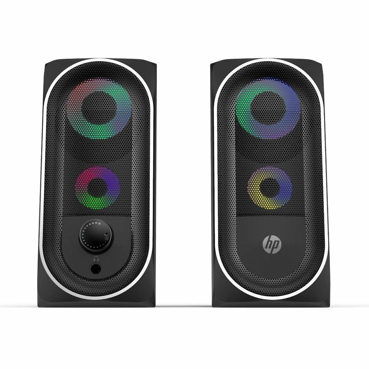Parlante Gamer HP DHE-6001 con Luces RGB-2