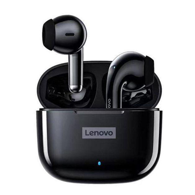 Lenovo Audifonos Inalámbricos LP40 TWS Negro-1