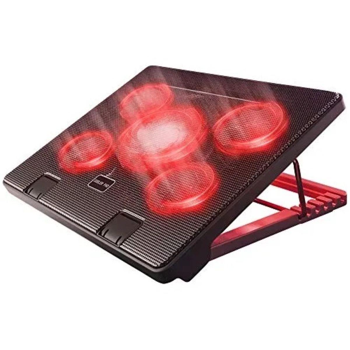 Base Enfriadora Notebook 5 Ventiladores Reptile X Gamer RX0052-0