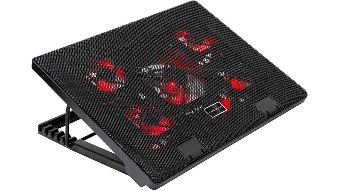 Base Enfriadora Notebook 5 Ventiladores Reptile X Gamer RX0052-1