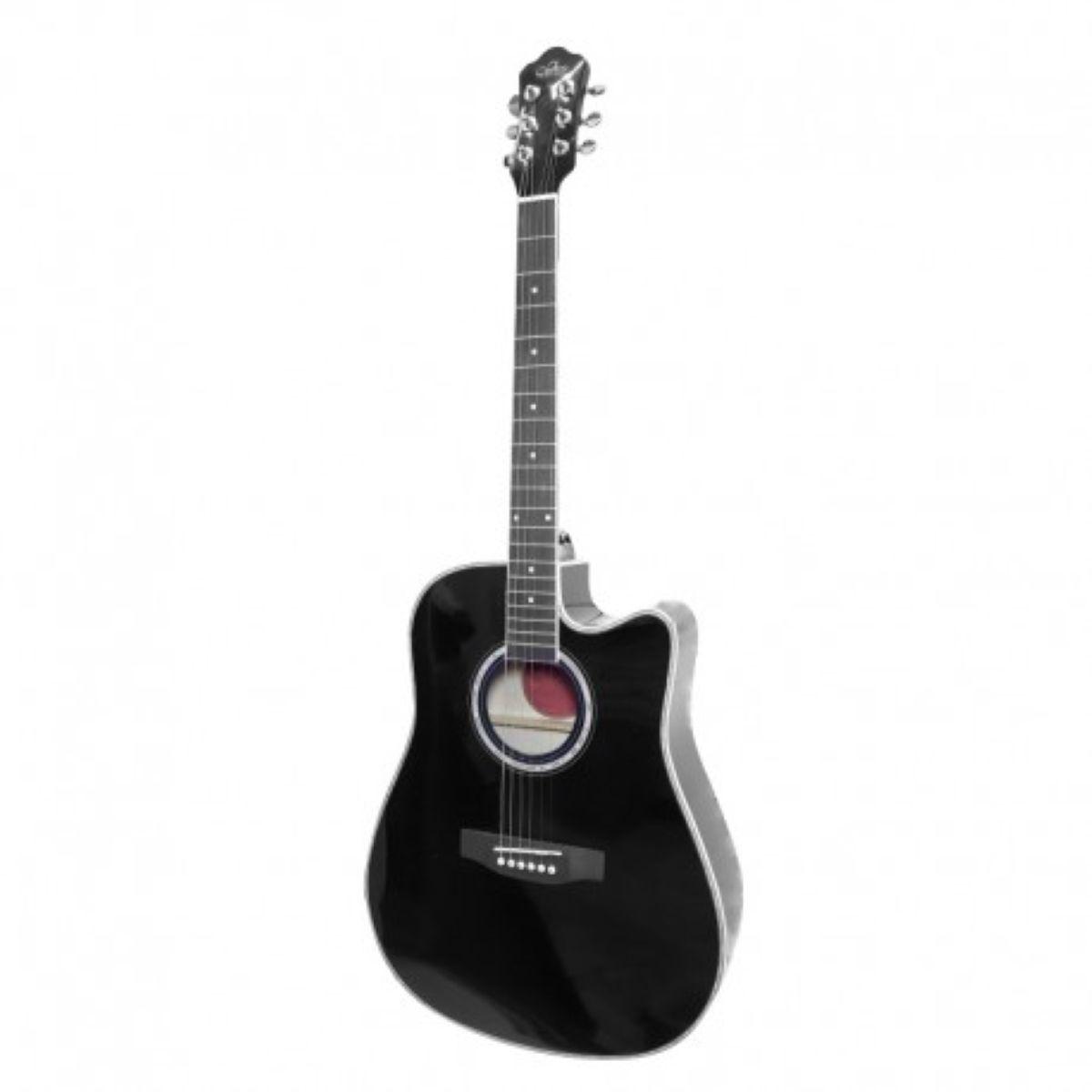 Guitarra Electroacustica Sevillana 41 Pulgadas Con Funda-3