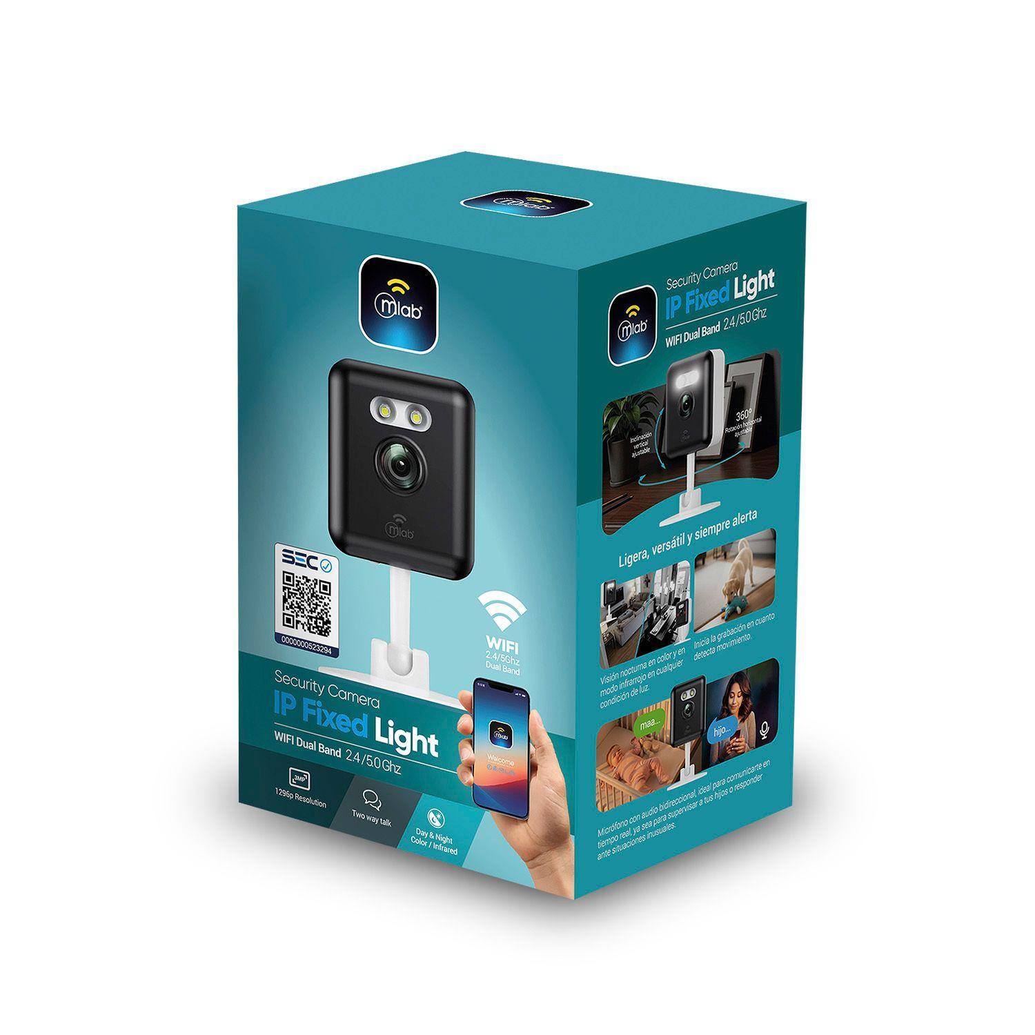 Camara IP Fixied Light 1296P WiFi Dual Band Mlab 9616-3