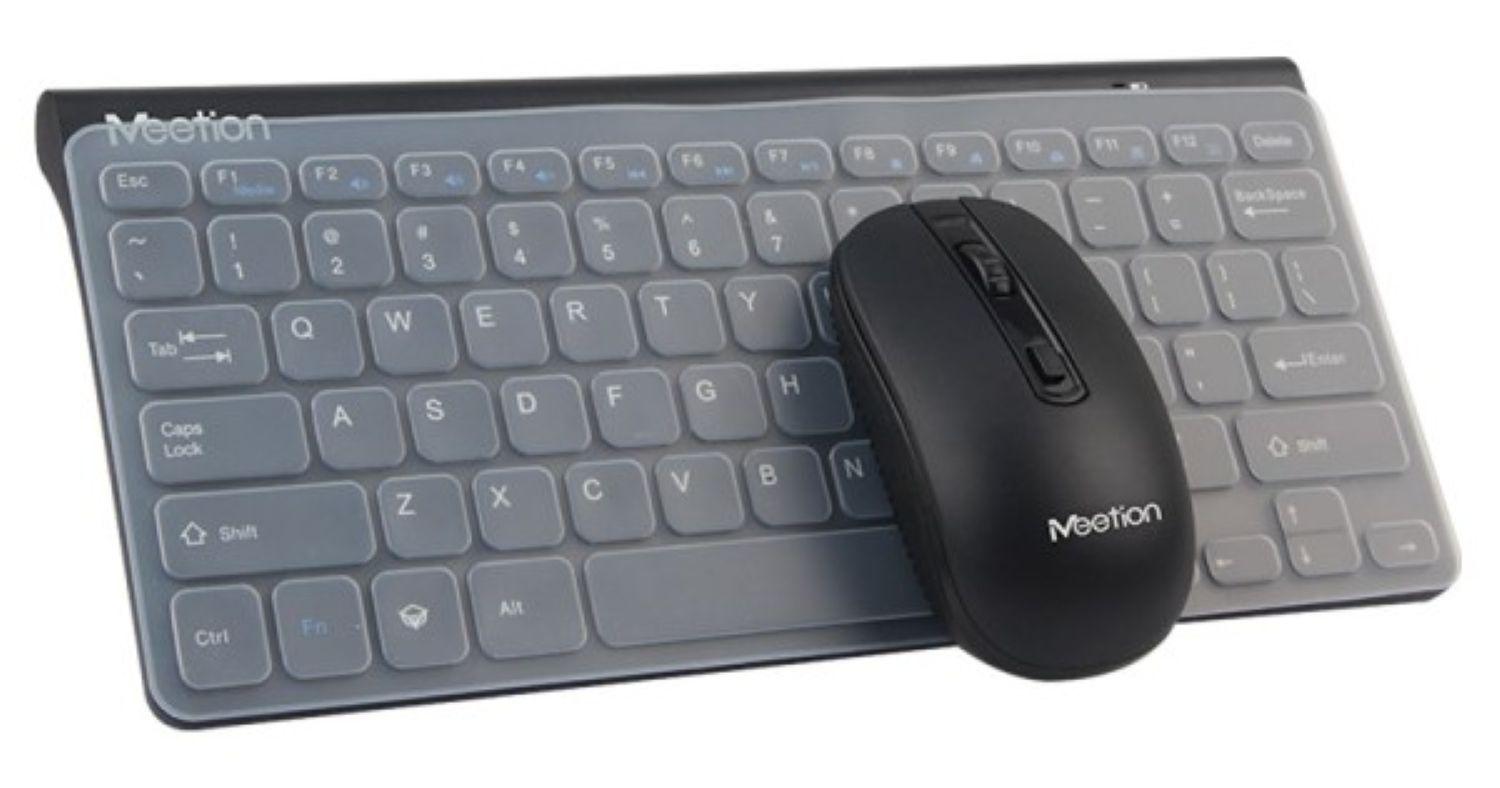 Set Teclado y Mouse Inalambrico Meetion Mini4000-1