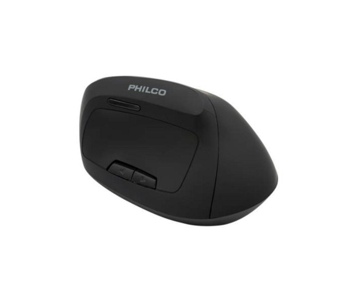 Mouse Inalambrico Vertical Recargable Philco 7346B-2