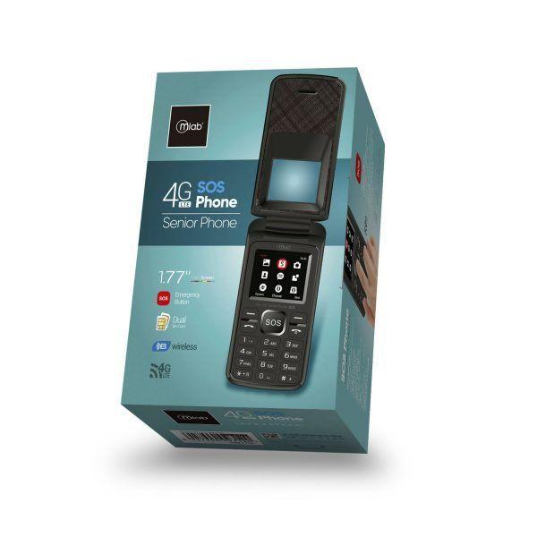 Celular Senior Adulto Mayor Mlab 4G-3G SOS 1,8 Pulgadas Shell-4