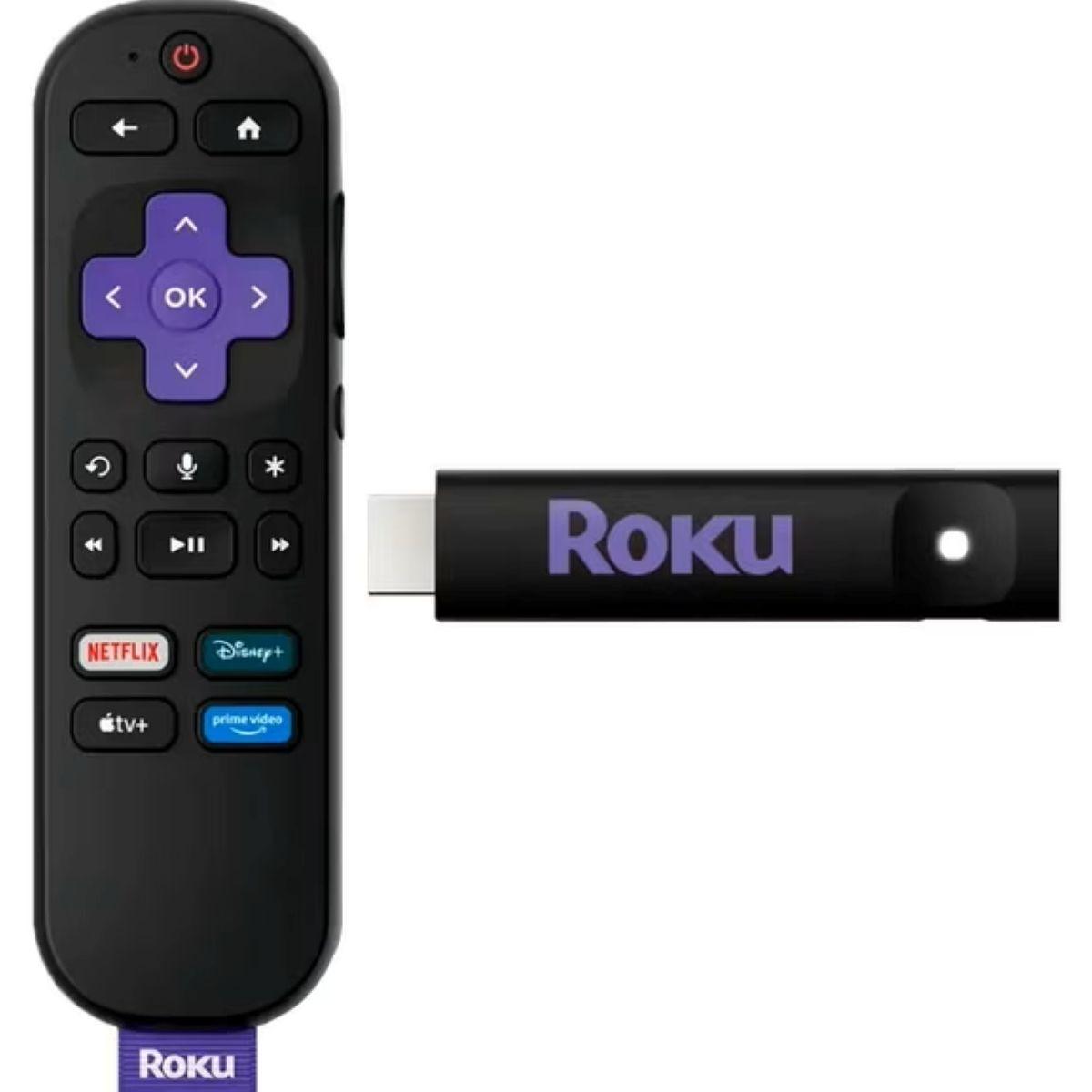 Dispositivo de streaming Roku Streaming Stick 2025 HD con control remoto por voz-4