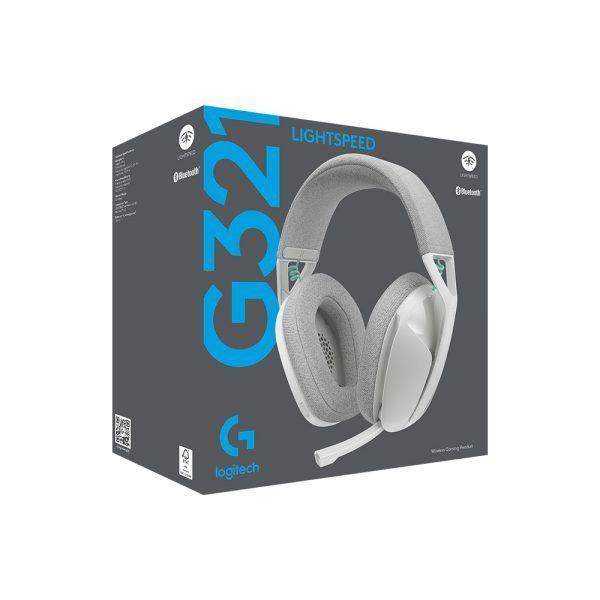 Aud fonos Gamer Inal mbricos Logitech G G321 Blanco-2