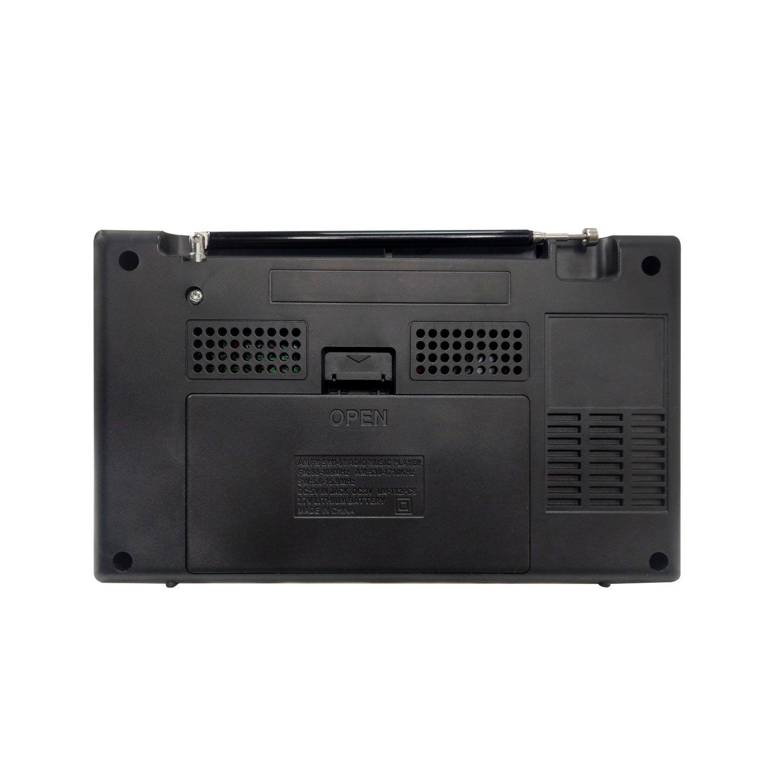 Radio Portatil AM/FM Recargable MLAB Tuning CF-18-3
