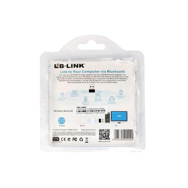 Adaptador USB WIFI 2 EN 1 Dual Band 650MBPS + Bluetooth 4.2 / BL-WN650BT LB-Link-2