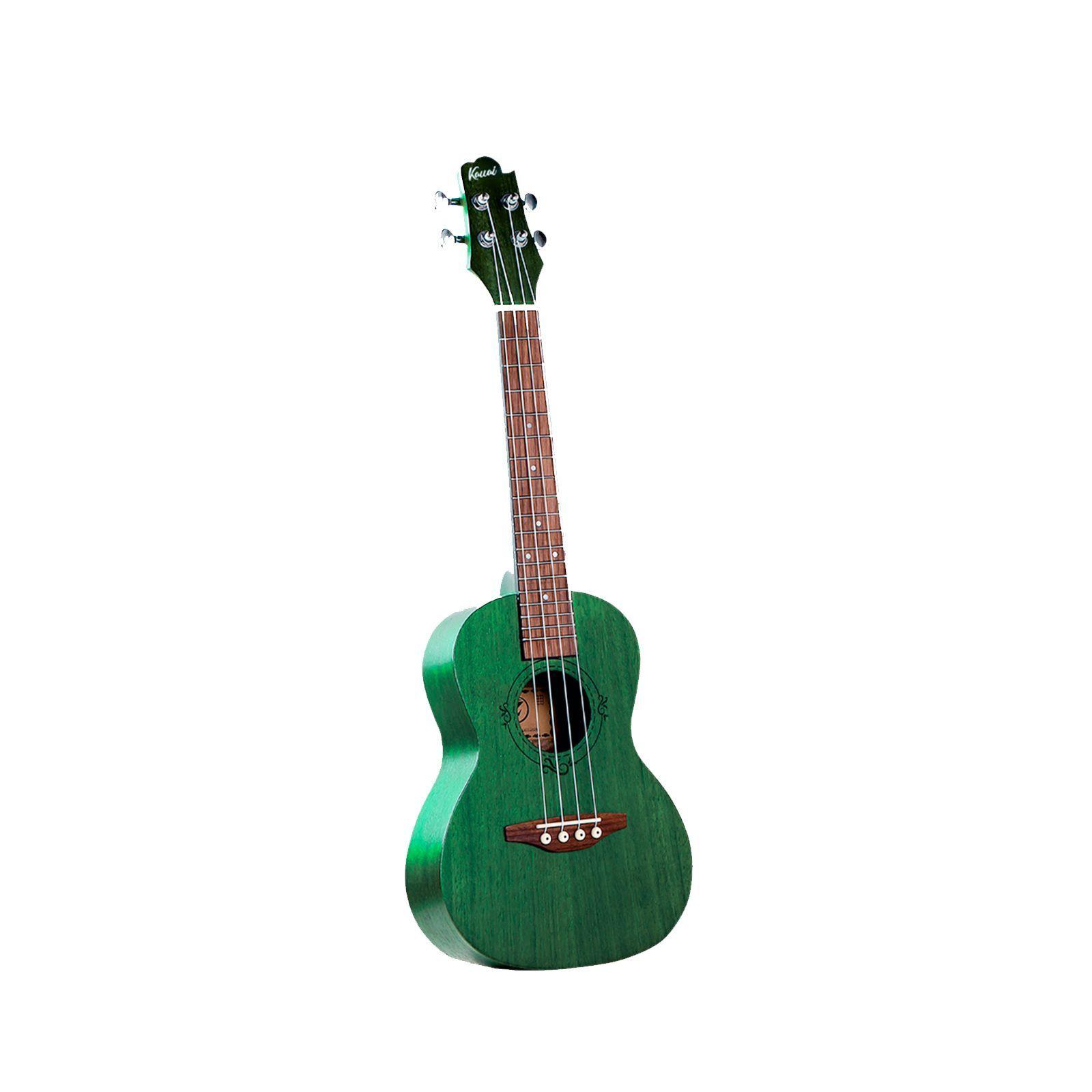 Ukelele Kauai Soprano 21 Pulgadas Azul Con Funda-0