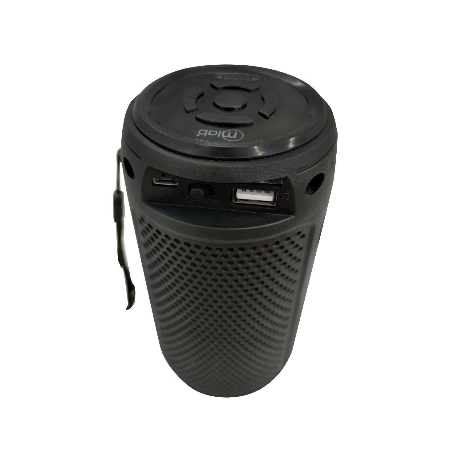 Parlante TWS Flaming Tube Bass Mlab 5w Luces RGB-4