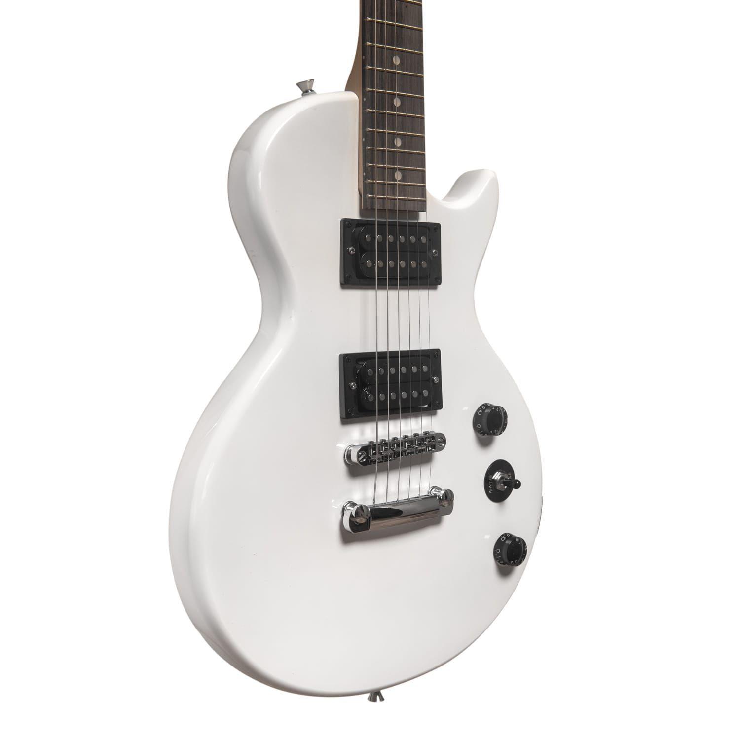 Guitarra Electrica 40p Epic LP con Funda Acolchada Amplificador 5w Afinador-2