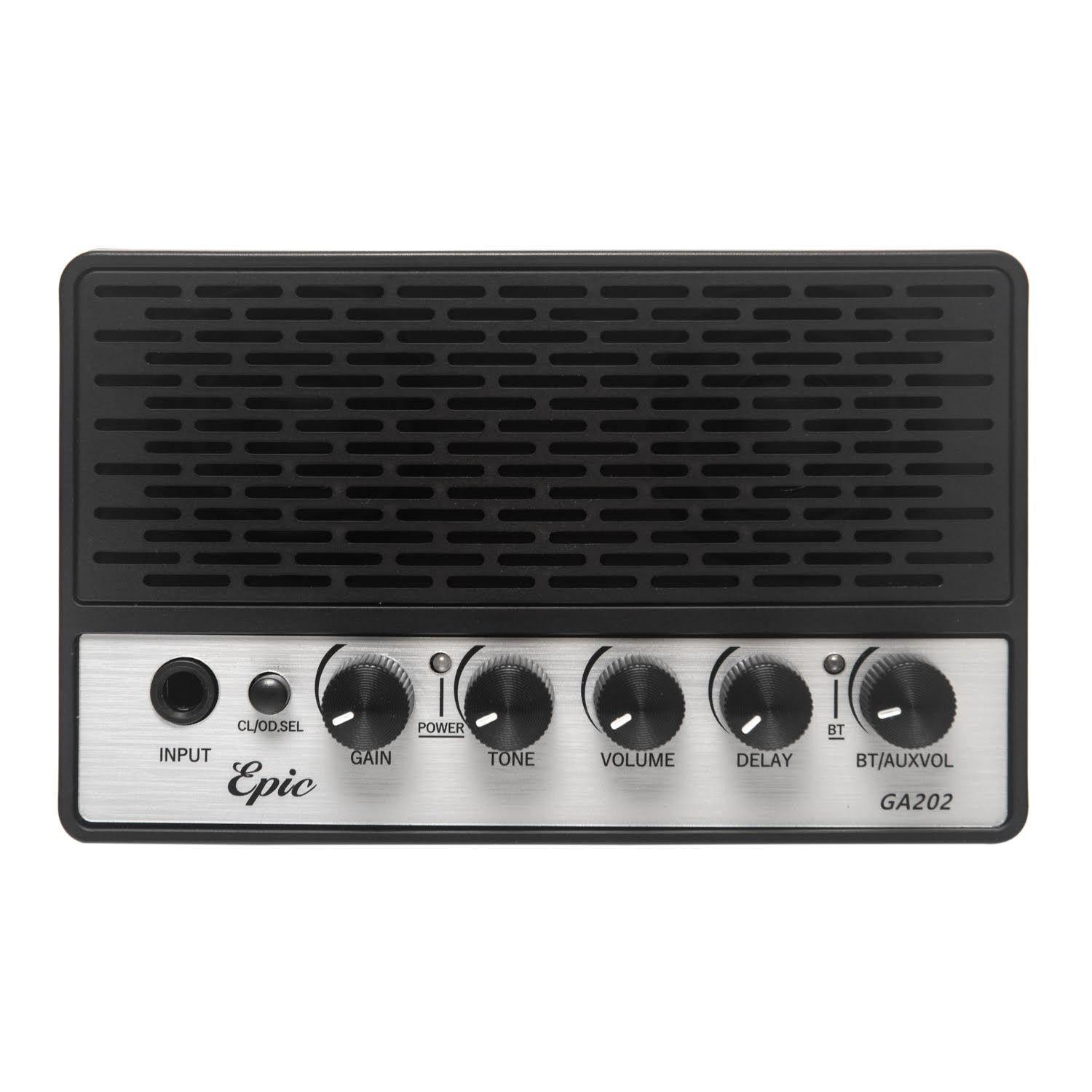 Guitarra Eléctrica Epic Amplificador 5 Watts Bluetooth -2